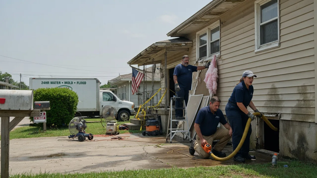 Water Damage Repair in Vian, OK near me
